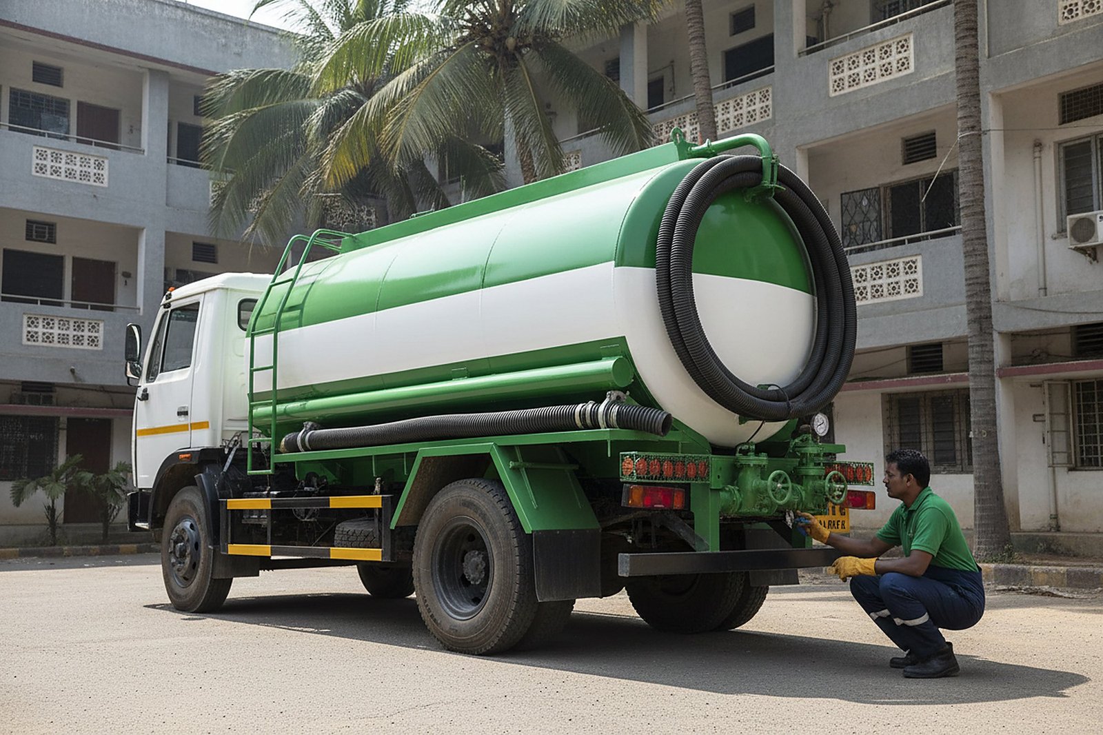 Septic tank cleaning service in Begumpet, Hyderabad