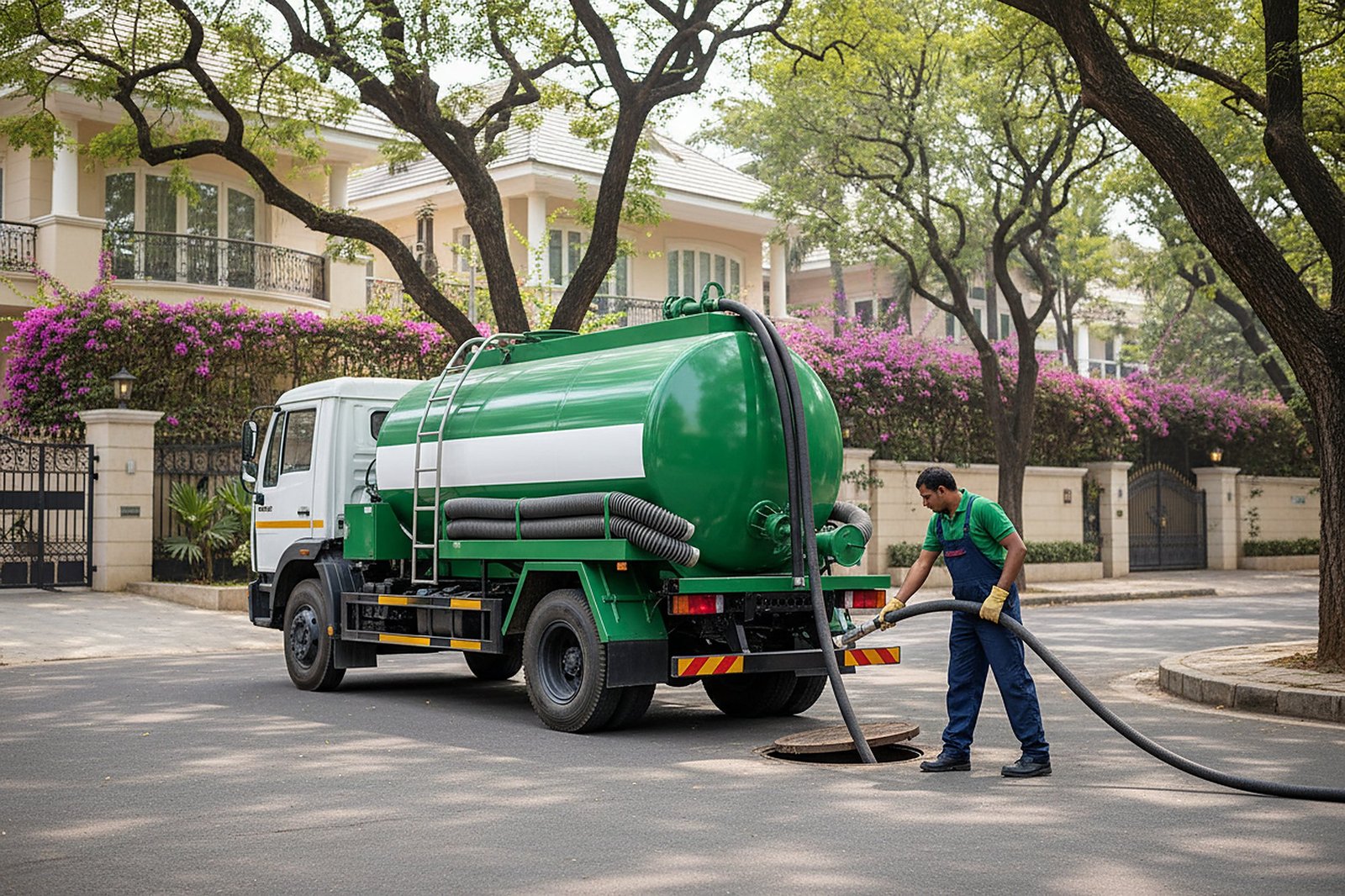 Septic tank cleaning service in Jubilee Hills, Hyderabad