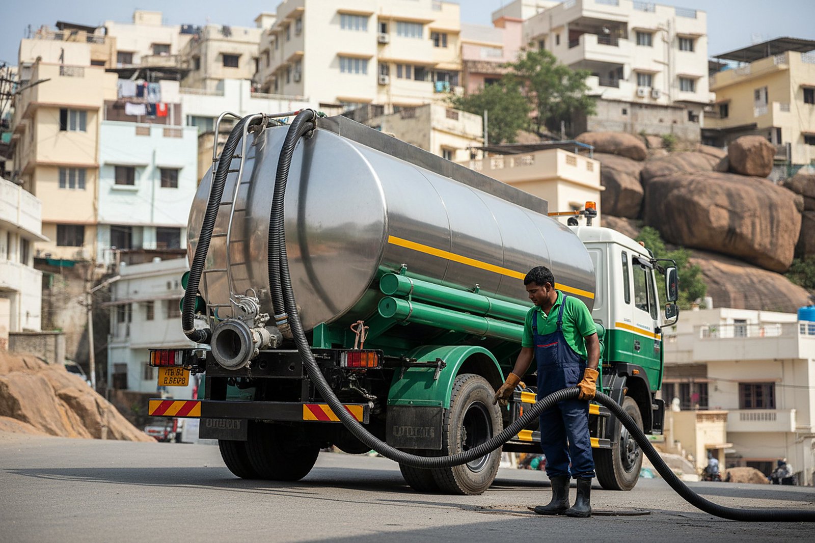 Septic tank cleaning service in Manikonda, Hyderabad