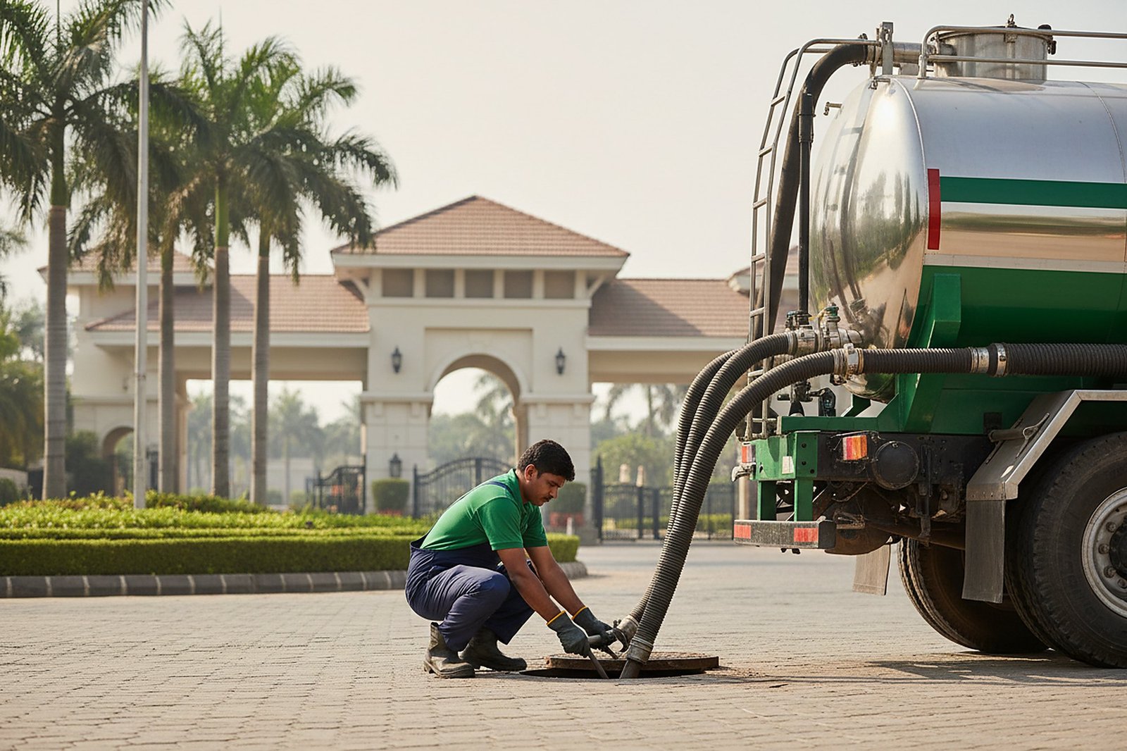 Septic tank cleaning service in Nallagandla, Hyderabad