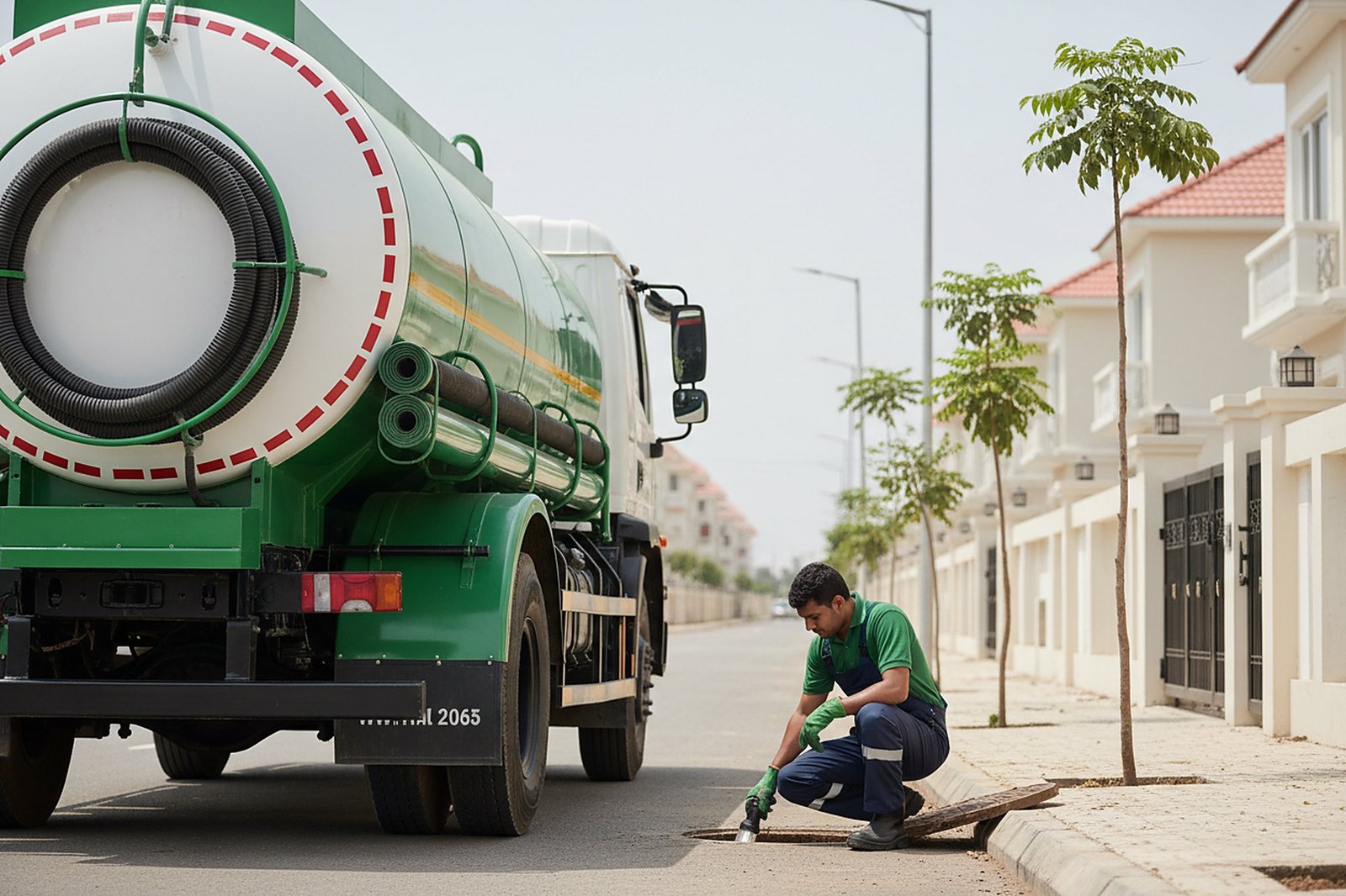 Septic tank cleaning service in Narsingi, Hyderabad