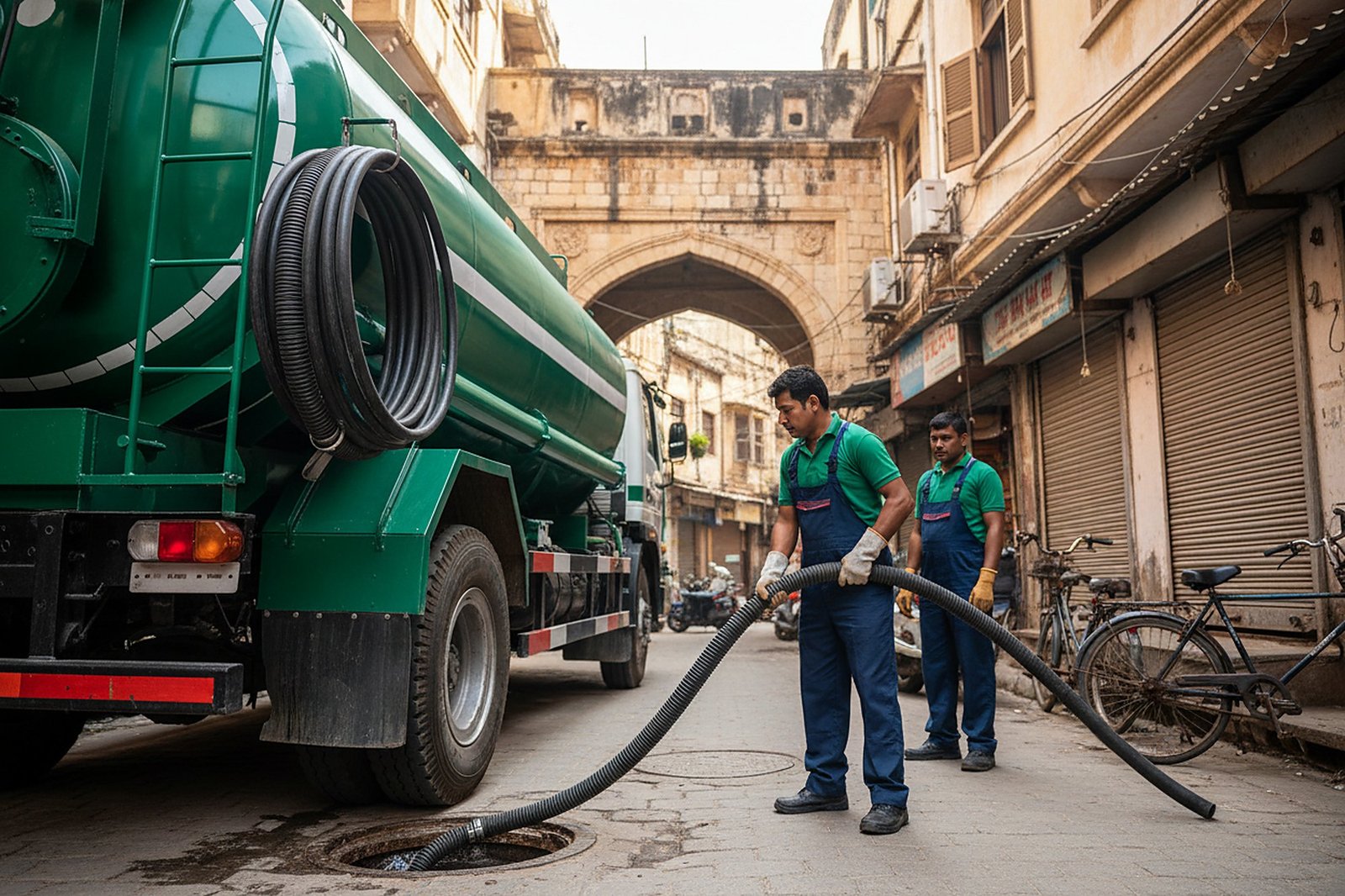 Septic tank cleaning service in Shaikpet, Hyderabad