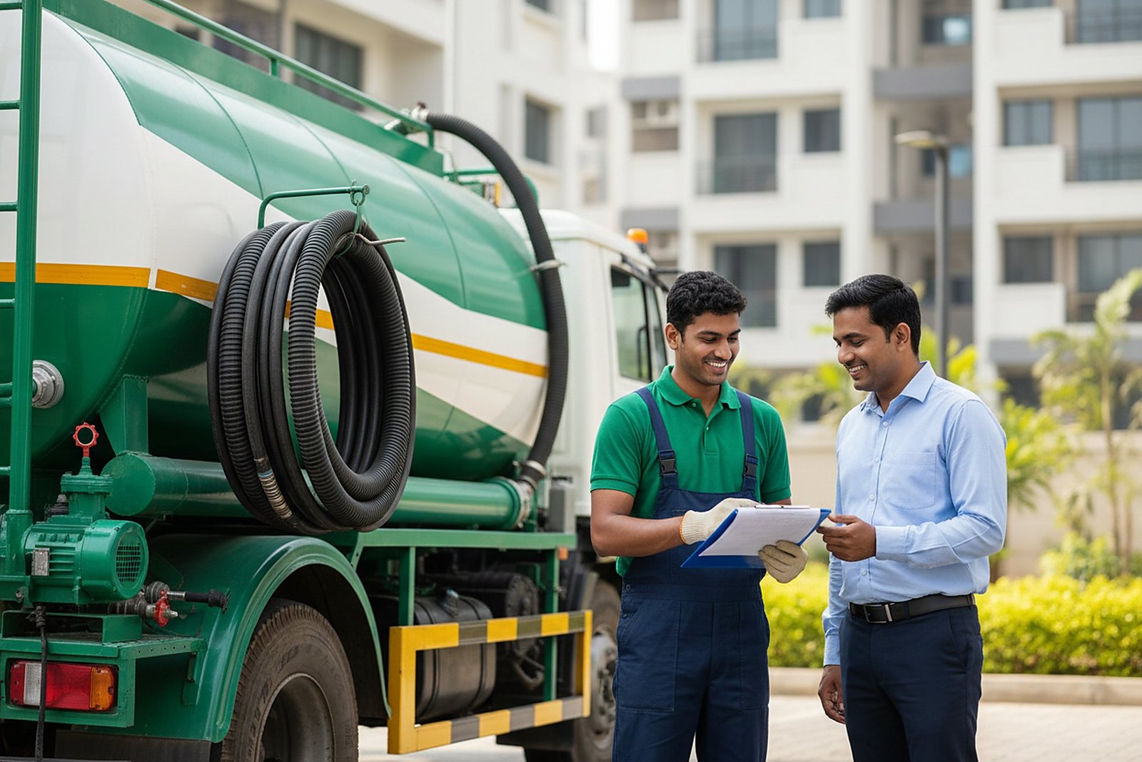 Septic maintenance visit