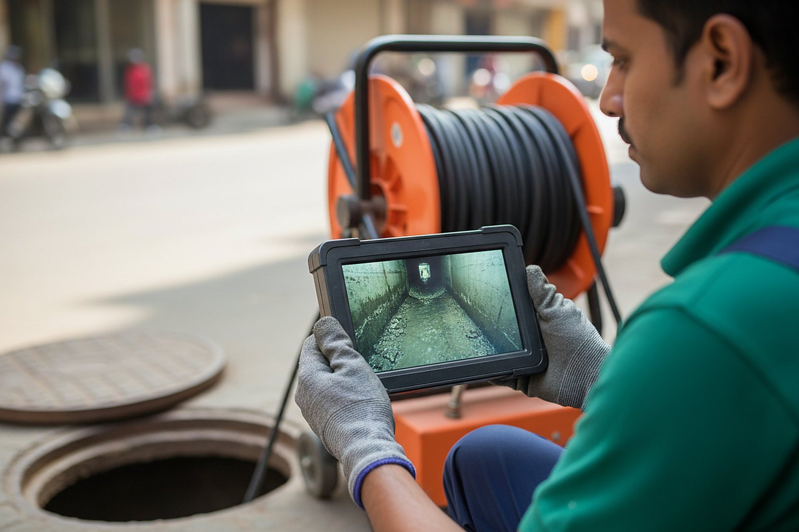 Commercial septic tank cleaning service in Hyderabad